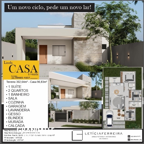 CASA A VENDA RESIDENCIAL SONHALTO VIDEIRA
