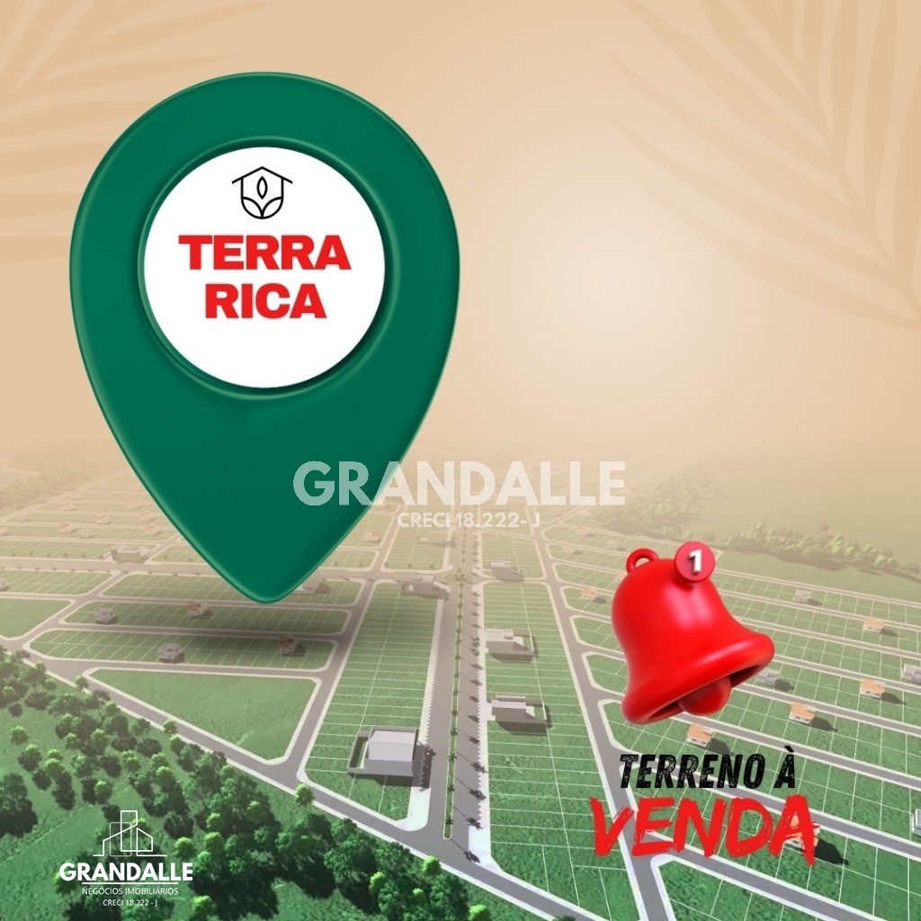 TERRENO A VENDA JARDIM TERRA RICA