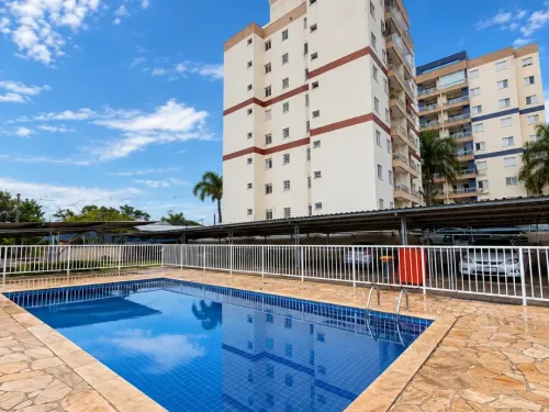 Apartamento para locação no condominio fechado residencial solare jardim bela vista em taubaté/sp
