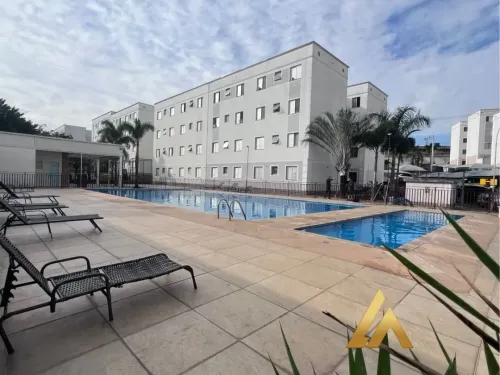 Belíssimo apartamento de 2 dormitórios para locação no condominio trivellato em taubaté sp